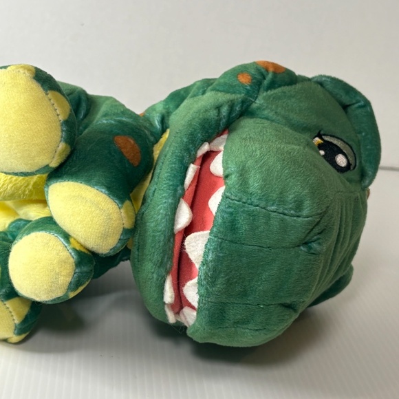 WowWee Alive Jr Play & Say Puppet Durpy Dino Interactive Sound Green Dino WORKS - Picture 9 of 9